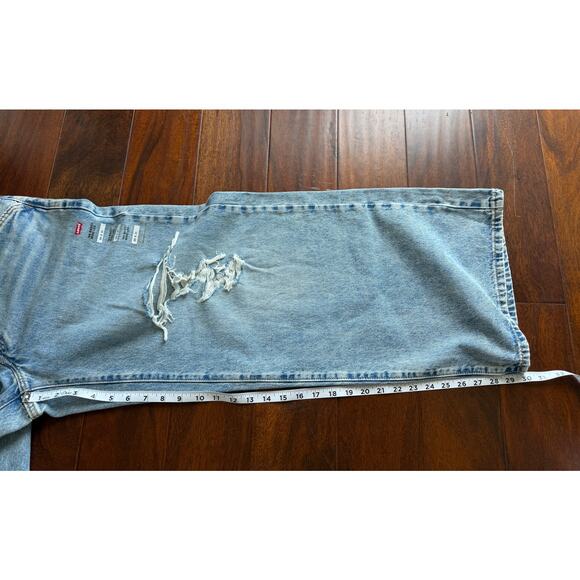 NWT Levi's '94 Baggy Wide Leg Distressed Mid Rise Loose Women’s Jeans size 30 - Picture 10 of 12
